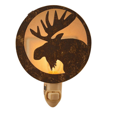Moose Head Night Light - Park Designs - The Fox Decor